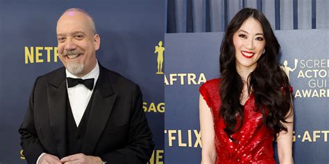 Paul Giamatti Gets Girlfriend Clara Wongs Support At Sag Awards 2024