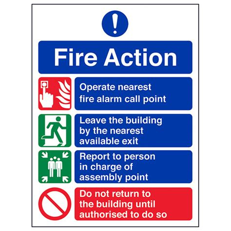 4 Point Fire Action Notice Eureka Direct