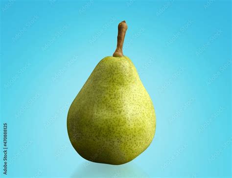 Pear On A Background As A Female Body Shape A Metaphor Of Sex Sexuality Vagina On The Desk