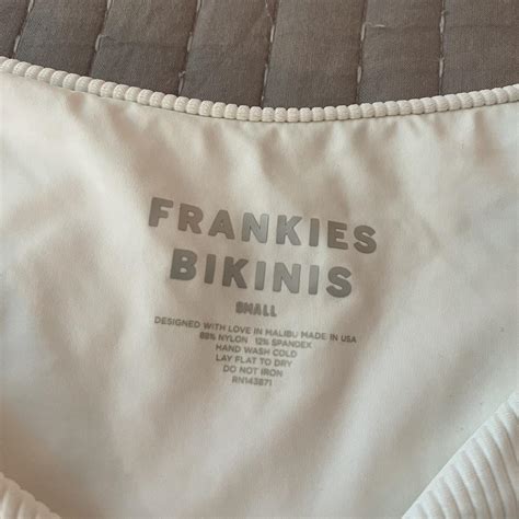 Frankies Bikinis Women S White Bikini And Tankini Bottoms Depop