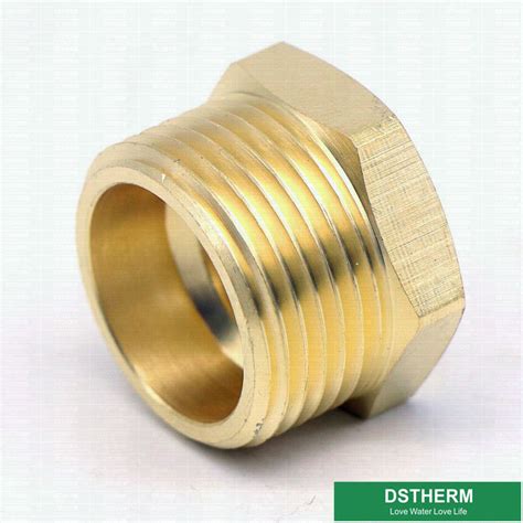 C37700 Brass Flared Fittings Female Thread Hex Reducer Bushing