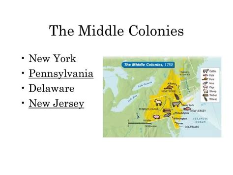 Ppt The Middle Colonies Powerpoint Presentation Free Download Id