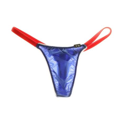 2019 New Sexy Mens Lingerie Panties Jockstraps Bulge Pouch Ultra Thin Nylonh Bikini Thong String