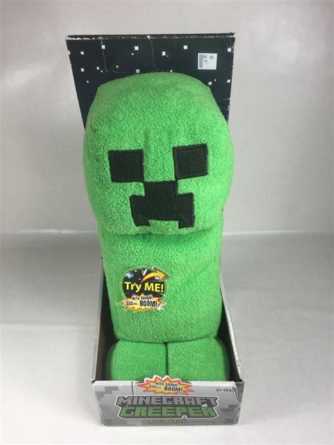 Mojang Official Minecraft Creeper Plush With Sound By Jinx 14 Large 1844595545