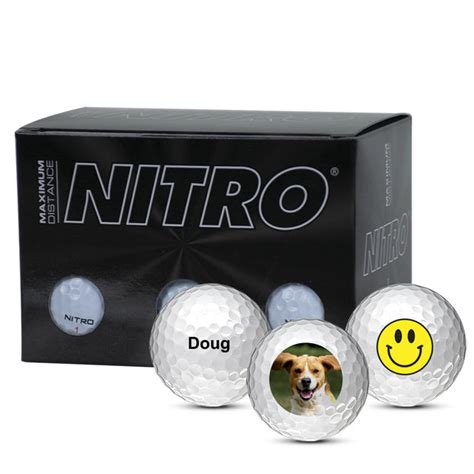 Nitro Maximum Distance Golf Balls – MyCustomGolfBall