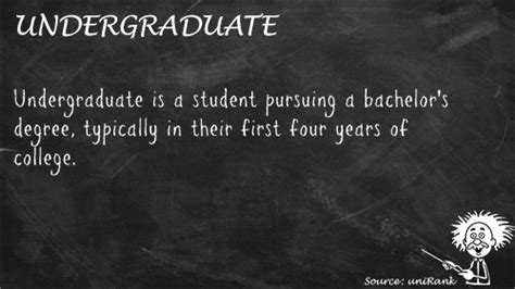 Undergraduate | Glossary Definition by uniRank.org
