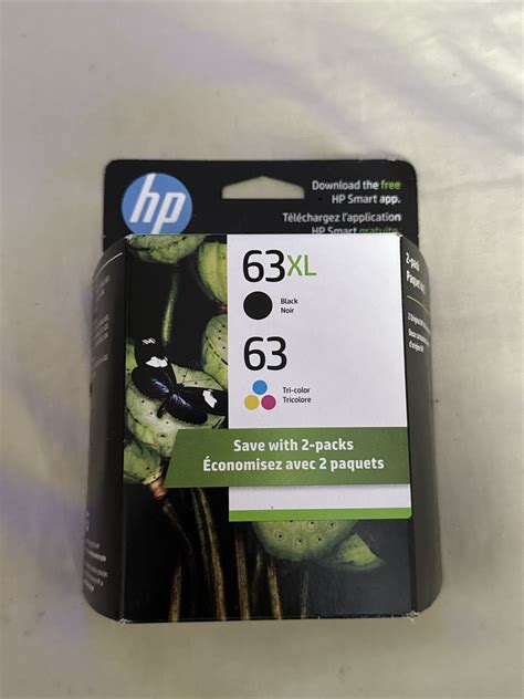 New Sealed Genuine Hp Xl Black Color Ink Combo Pack