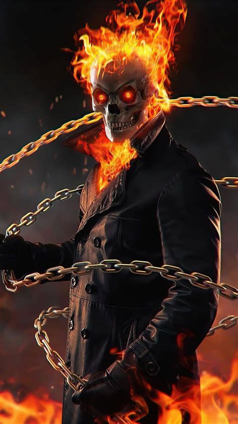 Ghost Rider Hd Wallpaper Cavaleiro Fantasma Mortal Combate Desenho