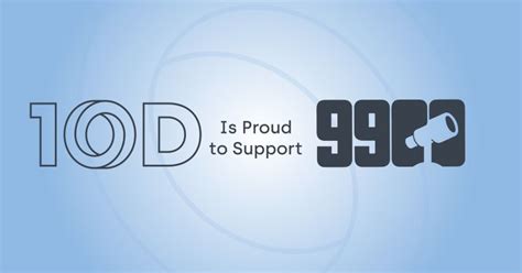 10D on LinkedIn: 10D is excited to announce our sponsorship of the 9900 ...