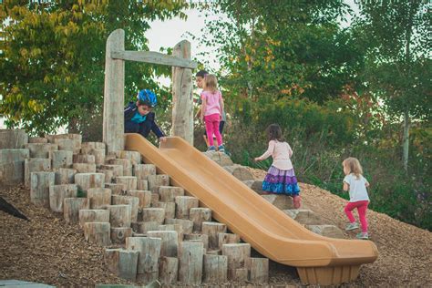 Hill Slide Playground Natural Earthscape Play