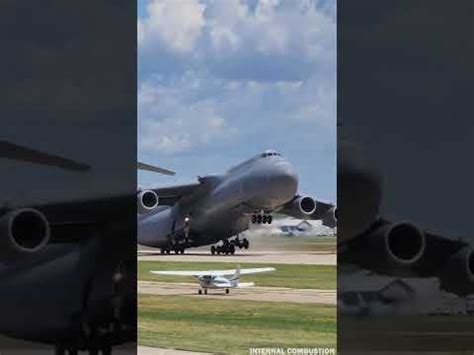 C-5 Galaxy Takeoff : r/airplanes