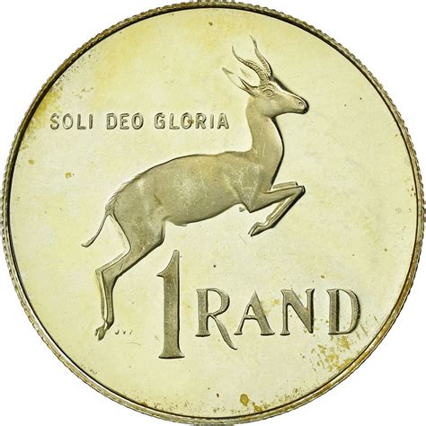 One Rand 1982 Silver Coin From South Africa Online Coin Club