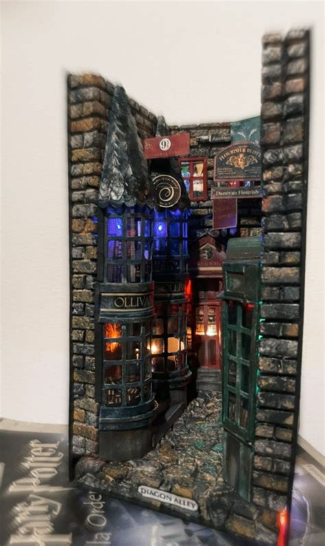 Harry Potter Diagon Alley Book Nooks Fairy Garden Houses Nook Decor