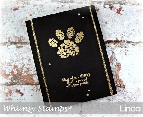 Unconditional Love Clear Stamps– Whimsy Stamps