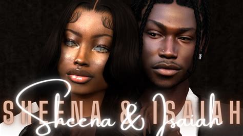 Sims 4 Cas Sheena And Isaiah Cc Folder And Sim Download Youtube