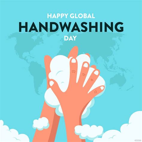 Free Global Handwashing Day Illustration Download In Illustrator Psd