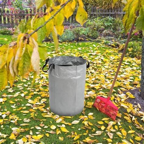 Sac À Déchets De Jardin Poubelle À Feuilles Réutilisables Sac À