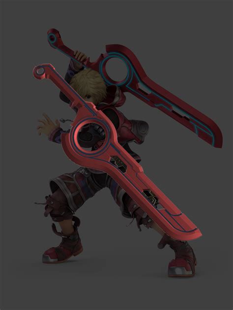 Archivo Stl Shulk Espada Monado Xenoblade Chronicles・design Para