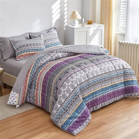 Amazon Flysheep Bohemian Bed In A Bag 7 Pieces Queen Size