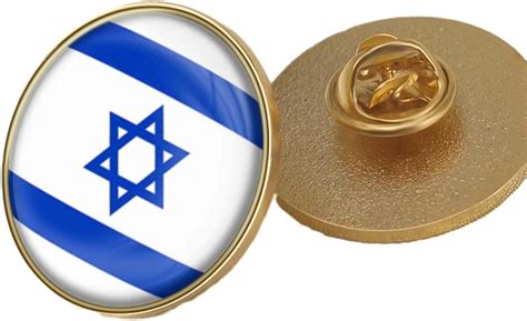 I Stand With Israel Flag Pin Israeli Flag Pin Patriotic Israeli Pin