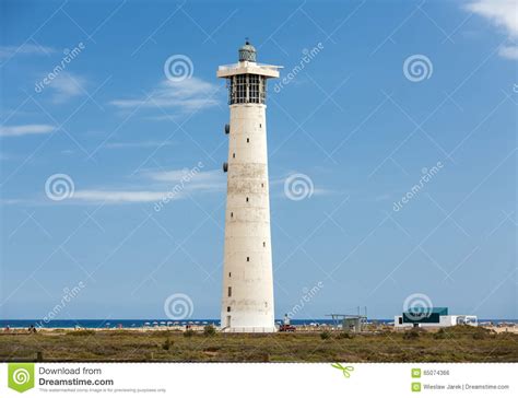 Faro En Playa Del Matorral Jandia Morro Jable Fuerteventura Foto