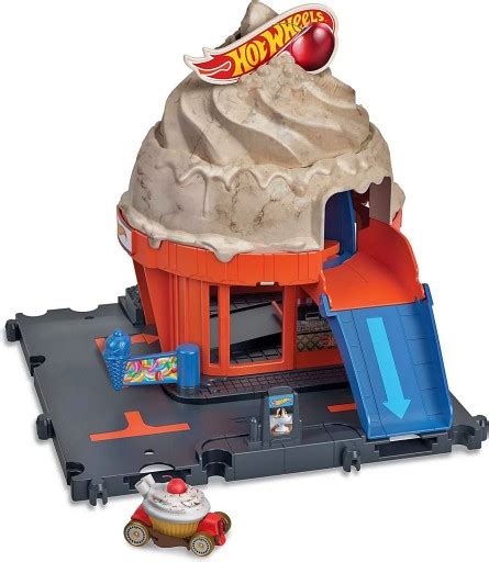 Hot Wheels City Rajdowa Lodziarnia Tor Z Autkiem HKX38 14852634870 Allegro Pl