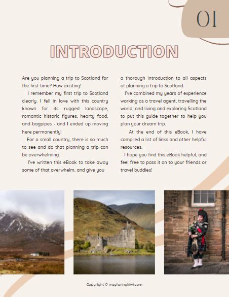 Ultimate Scotland Travel Planning Bundle Shop Wayfaring Kiwi