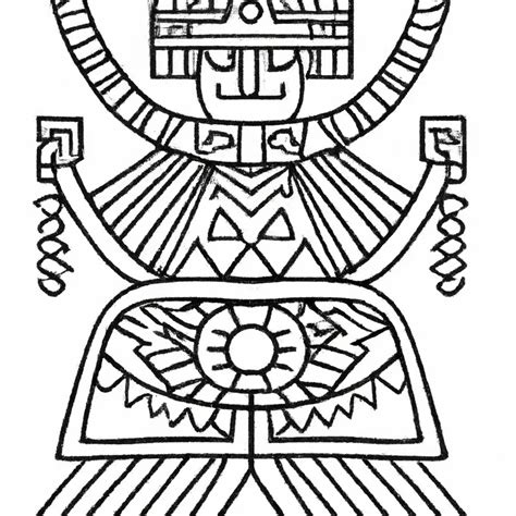 Incas Desenho Facil - Reviva a Arte Inca: Desenhos Incas para Colorir