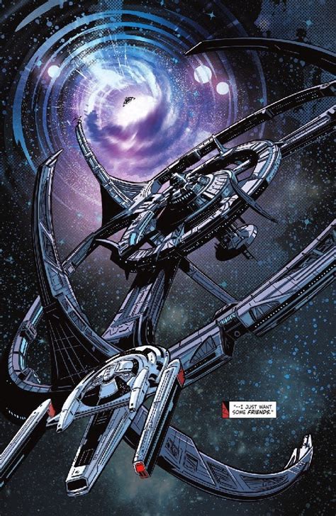 Preview of “Star Trek: Sons of Star Trek #1” features DS9 and Sisko's New Ship : r/StarTrekStarships