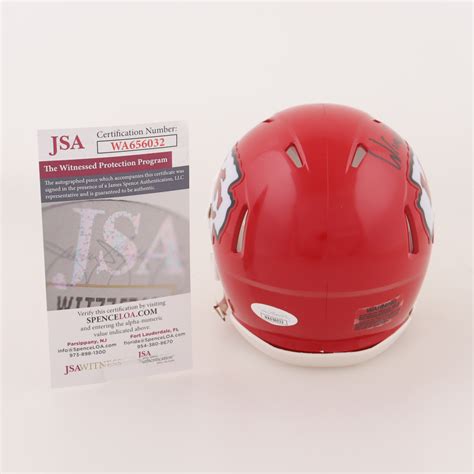 Willie Gay Jr Signed Chiefs Speed Mini Helmet Jsa Pristine Auction