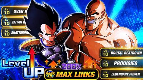 Great Eza Level Links Eza Lr Vegeta Nappa Dbz Dokkan