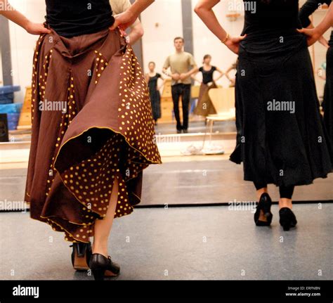 Flamenco Dance School Stock Photo Alamy