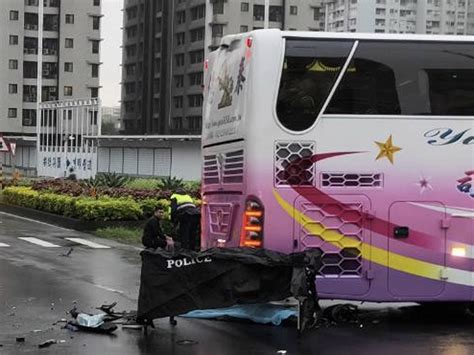 遊覽車疑違規左轉 輾斃17歲無照男騎士 芋傳媒 Taronews