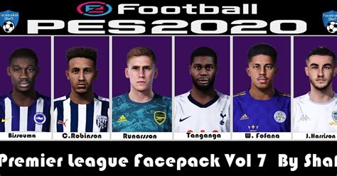 Pes 2021 Premier League Facepack Vol 7 By Shaft