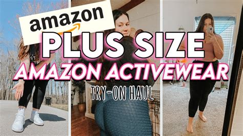 Plus Size Amazon Activewear Haul Lululemon Dupes Adidas Dupe Tiktok Leggings Cable Arm