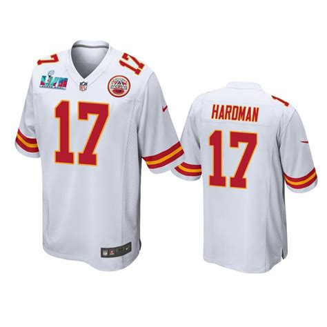 Kansas City Chiefs Mecole Hardman White Super Bowl LVII Game Jersey ...