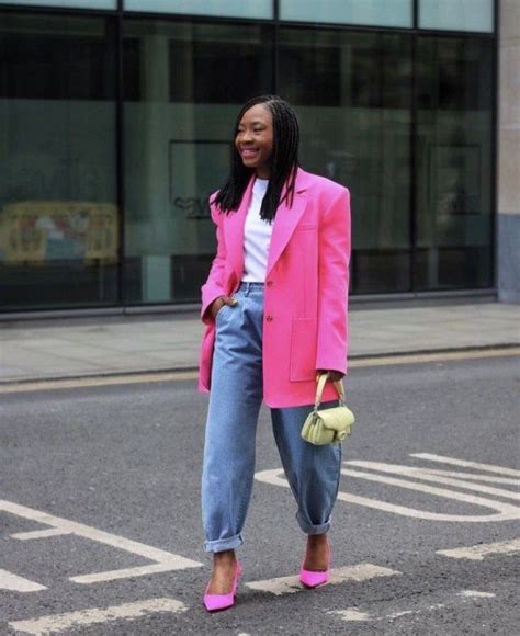 Pink Blazer Outfit Ideas For Warmer Weather Pink Blazer Outfit