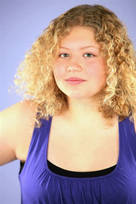 Sassy Blonde Girl Stock Photo Image Of Teen Studio