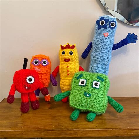 Numberblocks 1-10, Full Set of Soft Toys - Etsy