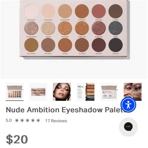 Morphe Nude Ambition Eyeshadow Palette New In Box Depop