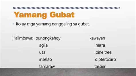mga likas na yaman  produkto sa aking komunidad pptx