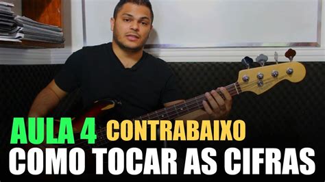 Como Tocar Cifras No Contrabaixo Aula Aprenda Contrabaixo Do Zero