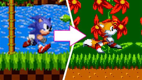 Jungle Zone Sonic Mania Plus Mods Gameplay YouTube