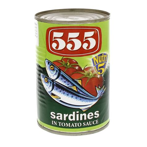 555 Nutri 5 Sardines In Tomato Sauce 425g Online At Best Price Canned Sardines Lulu Oman