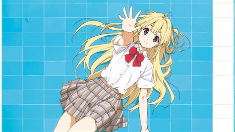 The Big ImageBoard TBIB Girl Ongaku No Jikan Blonde Hair Bow Bowtie Closed Mouth