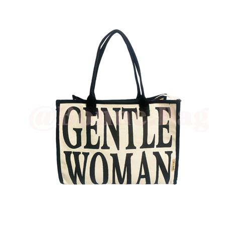 Jual Square Gentle Women Large Tote Bag Tas Laptop Wanita Besar Viral