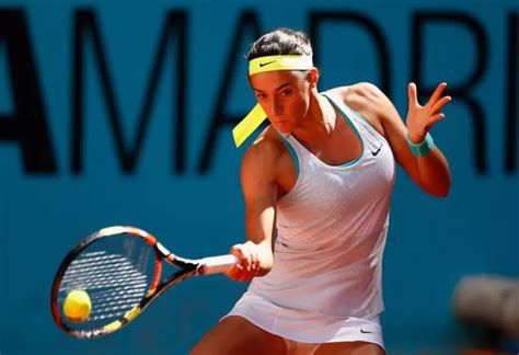 Caroline Garcia Disappointed Yet Positive