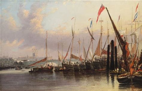 Edward William Cooke Naval Regatta MutualArt