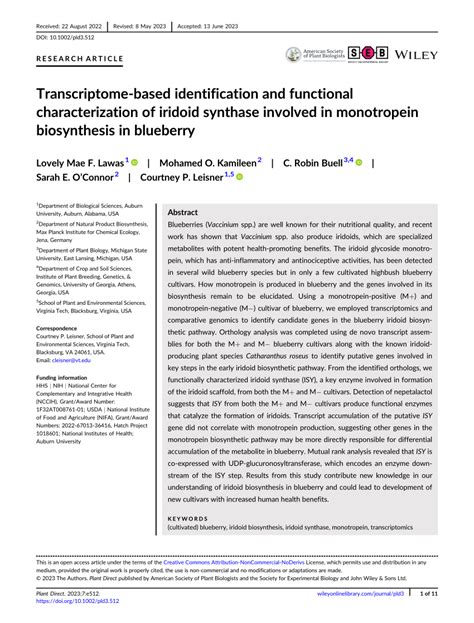 Pdf Transcriptomebased Identification And Functional