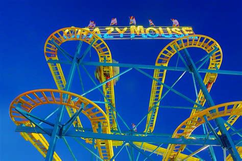 Crazy Mouse - Roller Coaster Photograph by Nikolyn McDonald